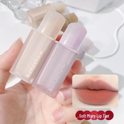 Kakashow Soft Mist Velvet Matte Lippenstift - Langanhaltend, Nicht abfärbend, Erschwinglicher aufhellender Lipgloss für Studenten