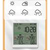 WiFi Thermometer Hygrometer, Indoor Temperature Humidity Monitor with App Alert, Remote Monitoring, Data Export for