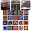 Beautifully Designed Mexican Tile Sticker Set 20 Pieces for Your Walls