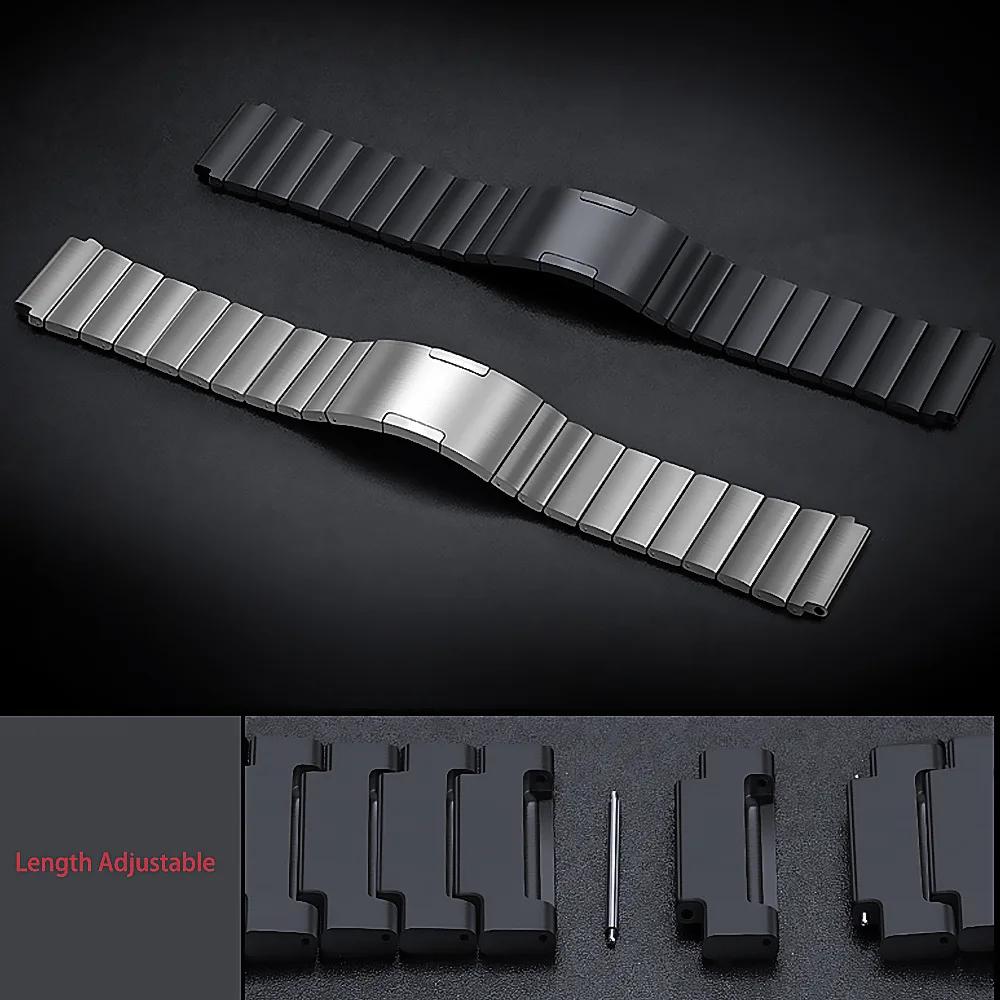 Luxury Stainless Steel Band For Huawei Watch GT4 3 GT2 Pro/GT 2e/GT2 3 Honor Watch GS Pro Strap Metal Bracelet For Huawei Watch 3 4 Pro Magic Watch 2