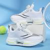 Nowe pomarańczowe buty sportowe dla dzieci z oddychającej siateczki dla chłopca Gruba podeszwa amortyzująca Buty do biegania Trenerki dziecięce tenis infantil