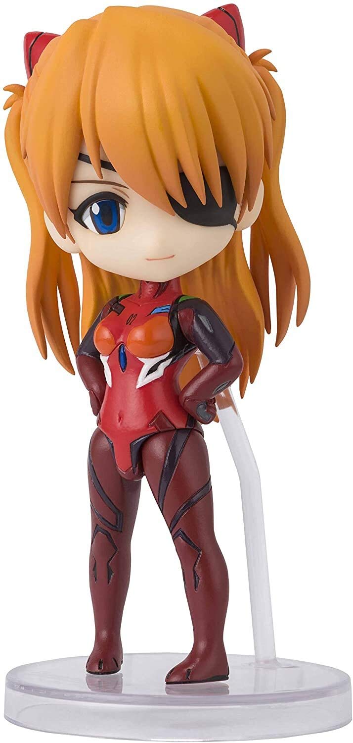 TAMASHII NATIONS Figuarts mini Evangelion Shikinami Asuka Langley 90mm PVC ABS Painted Action Figure Approx. &
