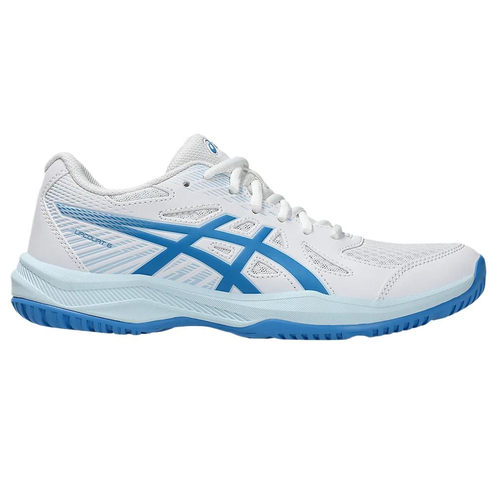 New Asics Upcourt 6 White Blue Coast Women's 1072A107-101