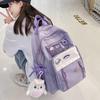 Korean Cartoon Schoolbag for Girls: Stylish Backpack for Elementary To High School Students
