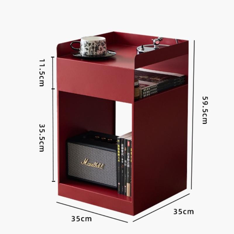Removable Coffe Table Corner Minimalist Tea Tables on Wheel Morden Storage Beside Table Living Room Bedroom Bedside Cabinet