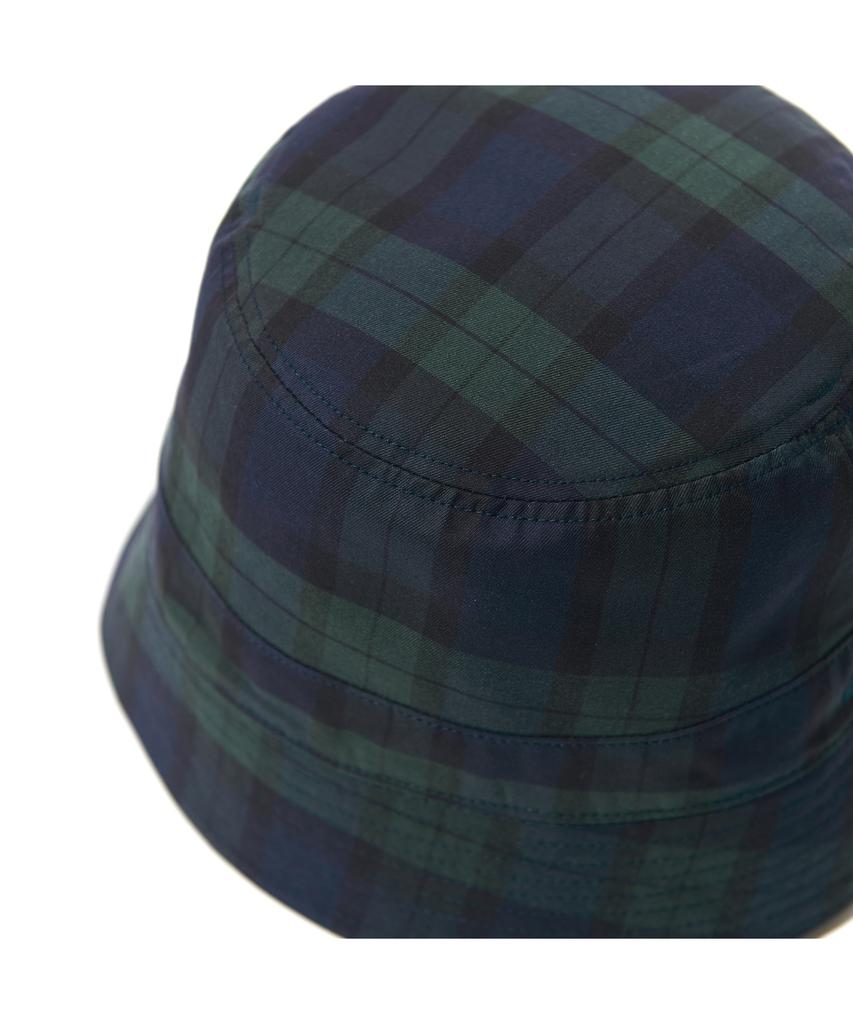 WORTHWHILE MOVEMENT Reversible Bucket Hat (Black Watch & Mint Grey)