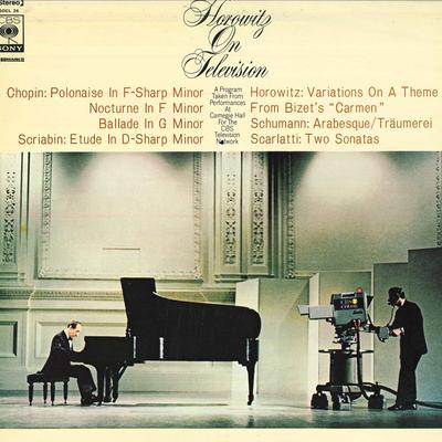 LP Record VLADIMIR HOROWITZ - Horowitz On TELEVISION SOCL26 CBS SONY - Japan Classical