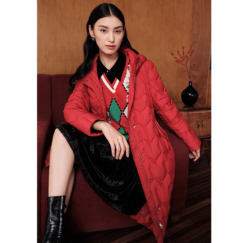 

Gejin Women s Mid-Length Down Jacket L