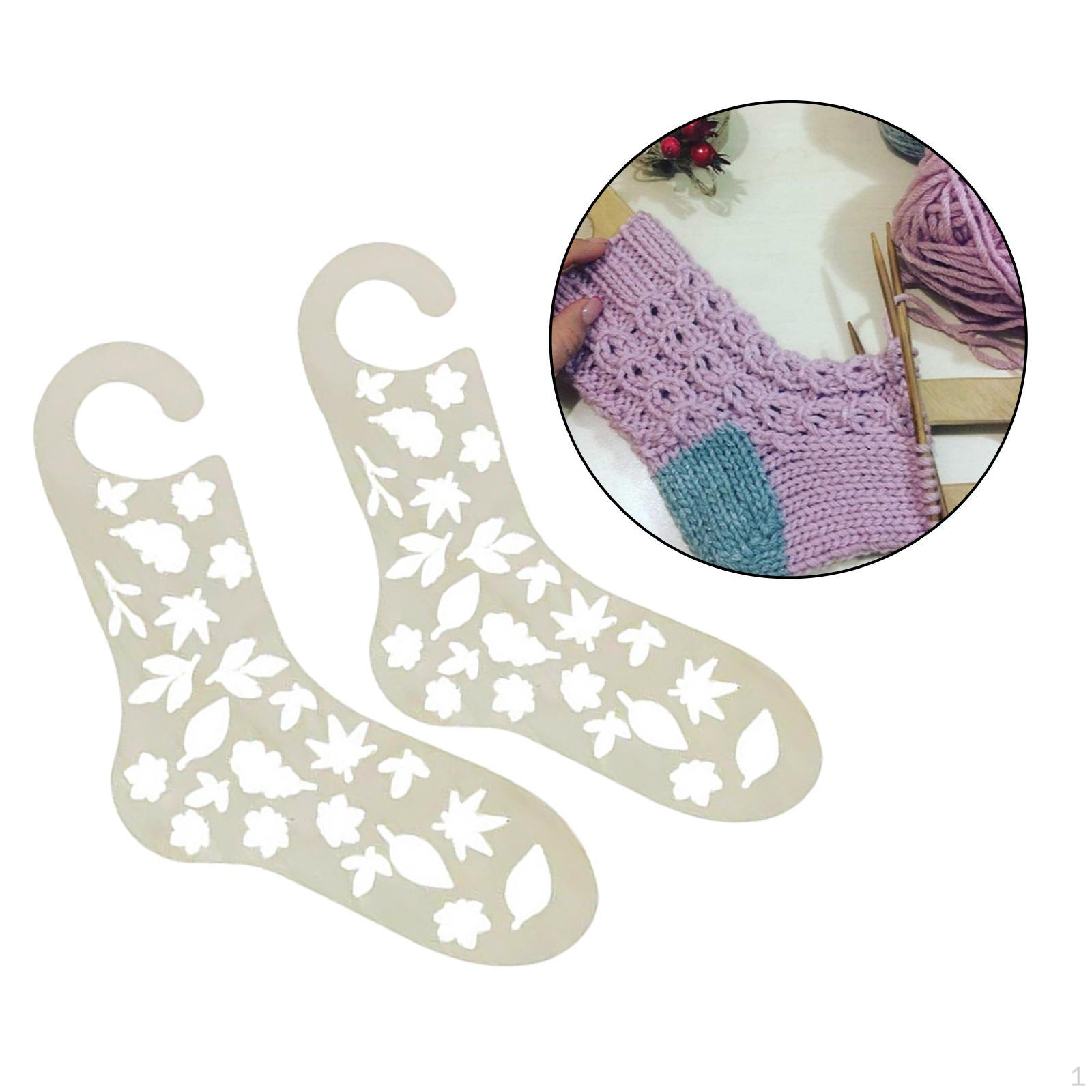 

1 пара деревянных подрамников для носков «сделай сам», демонстрация чулок, принадлежности для ручного вязания