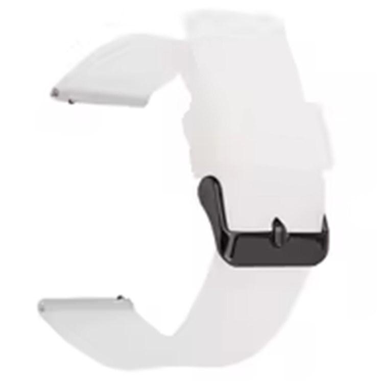 For Garmin Venu 3S Venu 2S Mini Watch Strap Replacement 18 Mm Sports Style Silicone Watchband with Black Buckle
