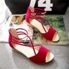 Shoes for Women Summer Fashion Platform Wedges Sandals Casual Beach Shoes Peep Toe Non-slip Sandalias Mujer Women Shoes