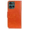 For Motorola Edge 50 5G Case Nappa Texture Split Leather Wallet Phone Cover