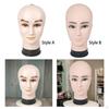 Male Bald Mannequin Head Display Stand Realistic Hat for Helmet