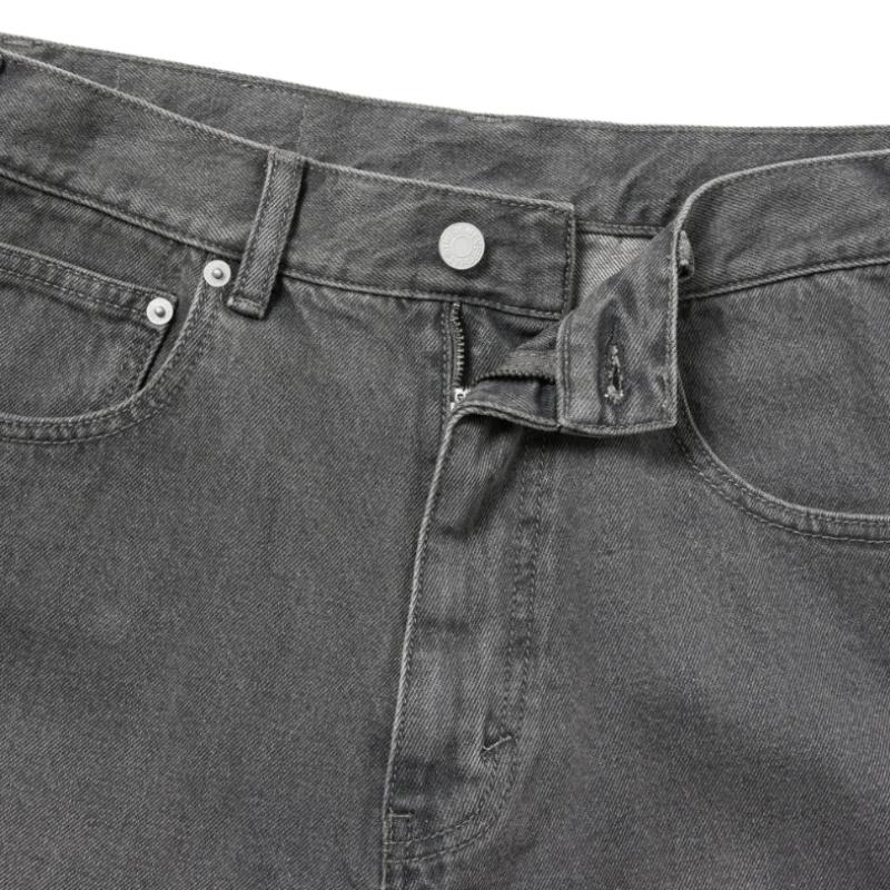 Disiseverd Washed Denim Short Grey