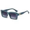 New Fashion Square Sunglasses Trendy Light Luxury Sunglasses For Men's High-end Ultraviolet-proof Large Frame 3191