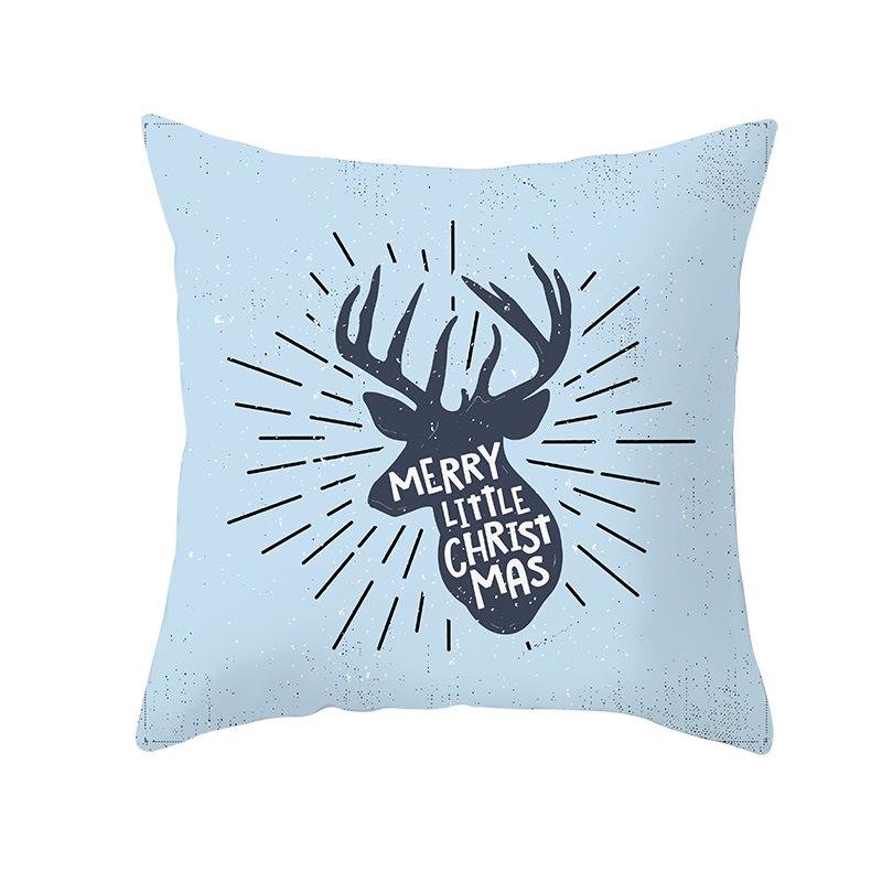 Cartoon Printed Christmas Pillow Cases New Sofa Pillow Cases Home Home Decoration