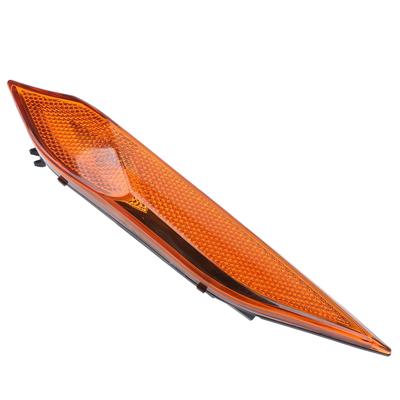 Side Marker Light Cover Front Bumper Turn Signal Side Marker Lamp Lens for Cayenne 958 2011‑2014 Orange Lens Right: 95863107200