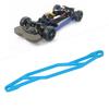Aluminum Alloy RC Car Pressure Plate Replacement for TT02 (Blue)