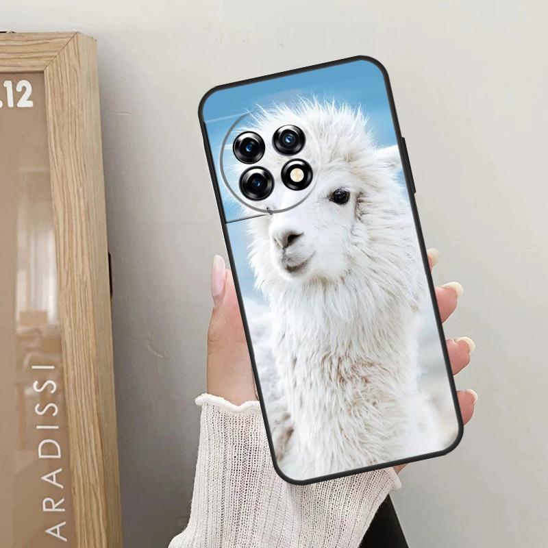 Cute Alpaca Donkey Case For OnePlus Nord 5 CE 2 3 4 Lite N20 N30 OnePlus 15 R 13R 12R 10R 13T 10T 11 12 13 Cover