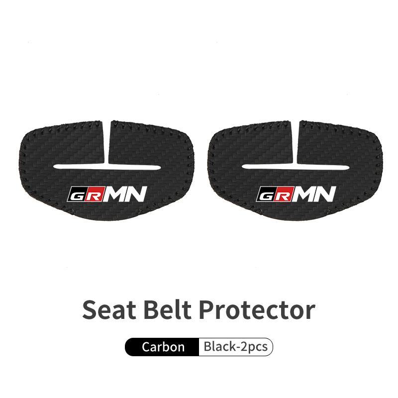 zfjpu3 For Toyota Car Seat Belt Buckle Plug Leather Car Seat Belt Clip Protective Covers GR MN Camry Prius Auris Crown Yaris Corolla
