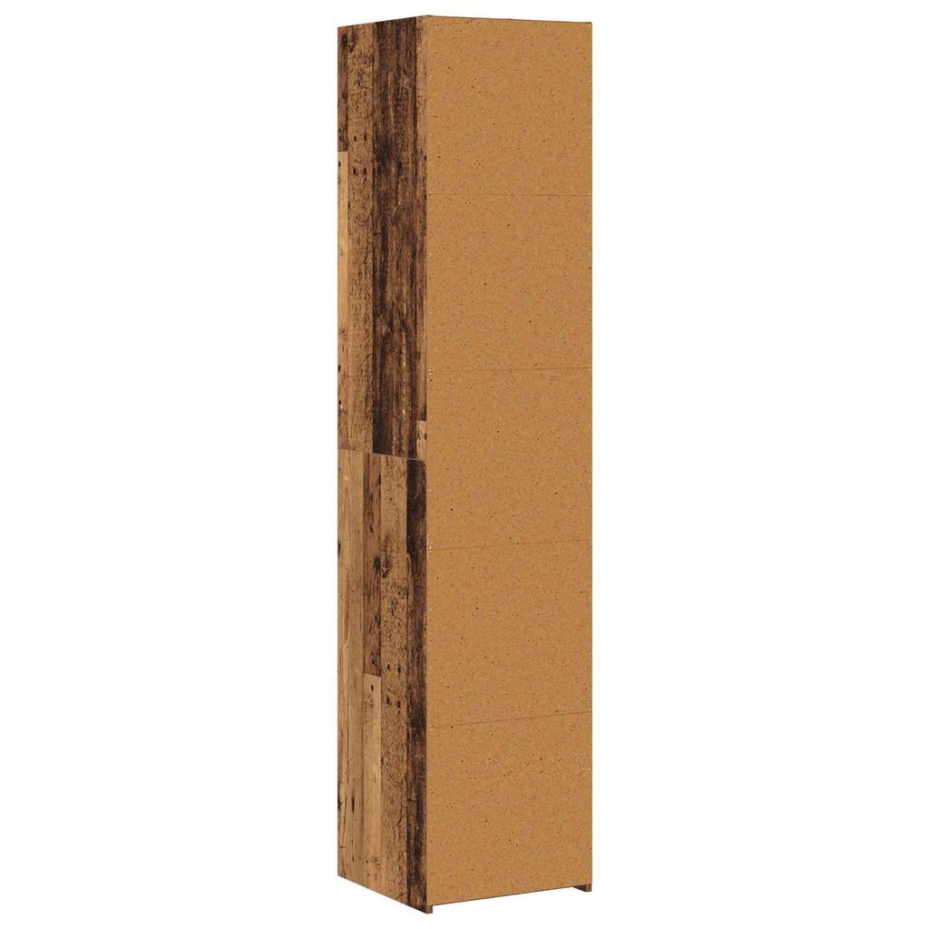 Sideboard Reclaimed Wood 40 x 41 x 185 cm Engineered Wood
