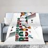 CR7 Blanket Ronaldos Wool Funny Warm Throw Blankets for Home Textile Decor