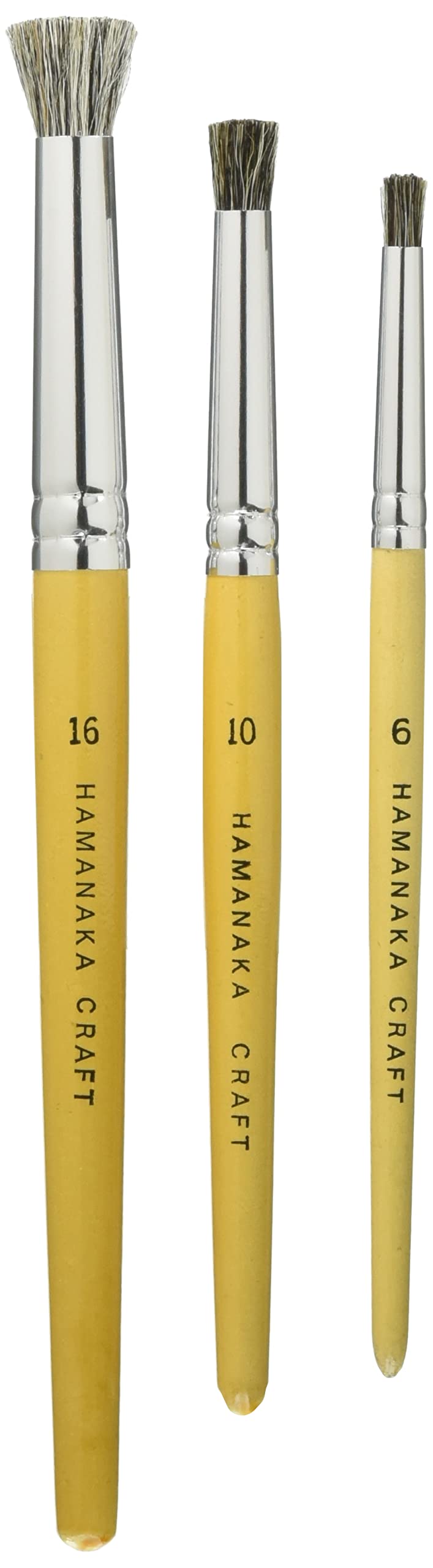 

Набор из 3 кистей для трафаретов Hamanaka размера S, L, M, H411-305