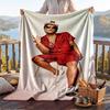 Warme Flanelldecke, Bruno Mars Leichte Gemütliche Decke für Bett Sofa Und Täglichen Gebrauch