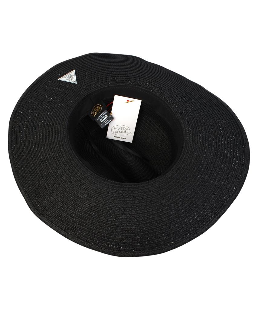 Yunibeosyeolkemiseuteuli Cowboy Black Summer Fedora Cowboy Hat