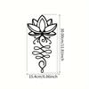 Metal Wall Art, Spiritual 1pc Metal Wall Decoration, Buddhist Symbol Wall Decoration,Housewarming Decoration Wall Hanging