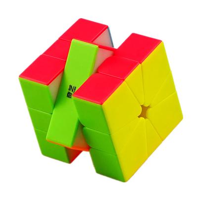 QiYi Qifa SQ1 Zauberwürfel 56 mm 3 x 3 quadratisch-1 3 x 3 Geschwindigkeitswürfel 3 x 3 x 3 pädagogisches Puzzle-Würfelspielzeug für Kinder