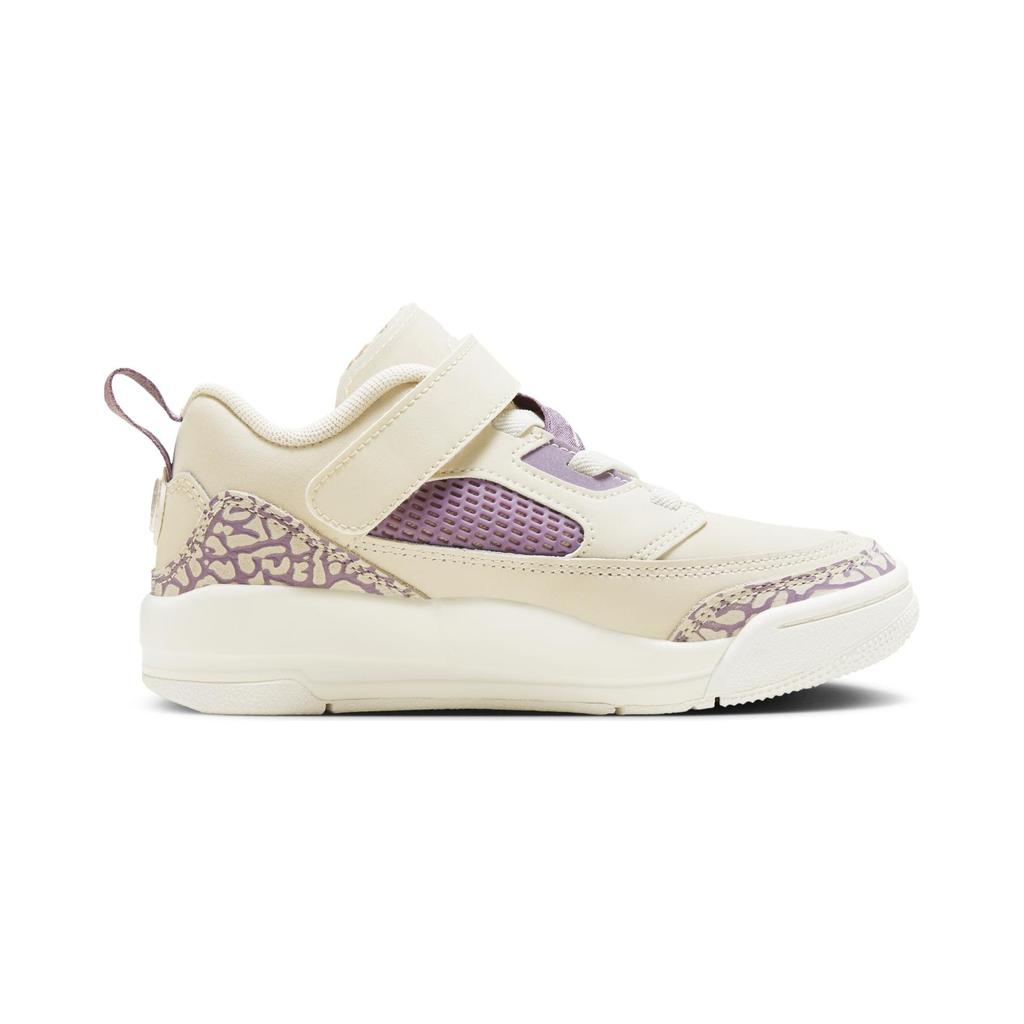 Air Jordan Spizike Low PS Lets Play! Kids Sneakers Cream Legend-Light-Brown Violet-Dust FQ3951-200