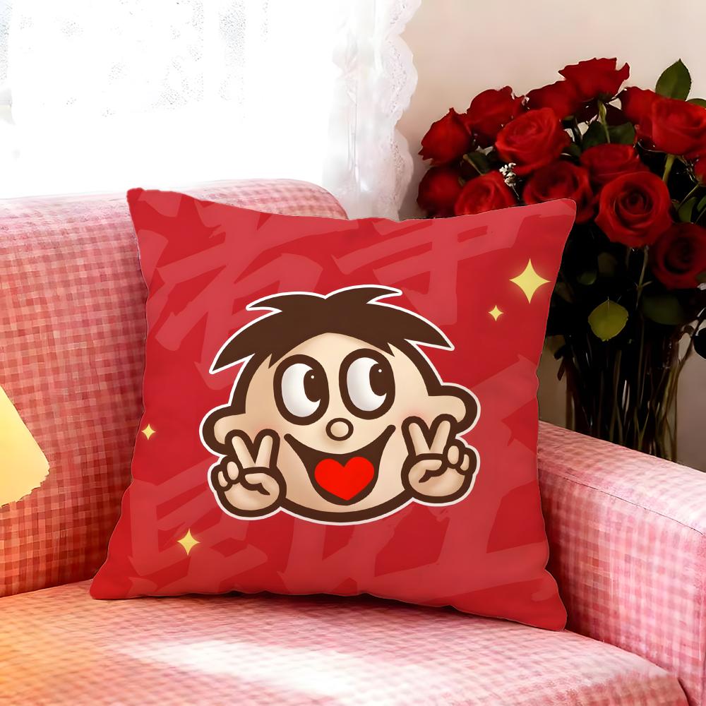 Famous Brand WWant Want Cushion Cover Premium Soft Pillowcase SkinFriendly Breathable MultiPurpose for Home Office Travel