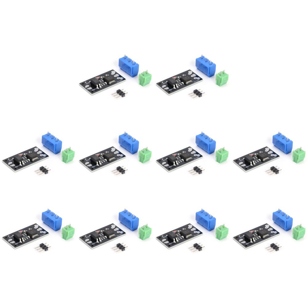 

10/20/30Pcs HW-532A D4184 Isolated MOSFET MOS Tube FET Module PWM Modulation Relay Plate Board for Motor Start Stop Control