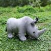 Wild Animals Rhinoceros Plush Toy Stuffed Animals Stuffed Rhinoceros Doll  Xmas Gift