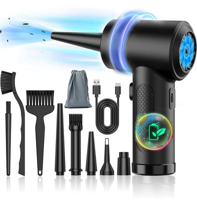 Ar Elétrico Ar Equipado com 110000RPM Elétrico Sem Escovas Vento Luz LED Ar Computador Pó Vem com 5 Tipos de Instrução Japonesa Ar Doméstico