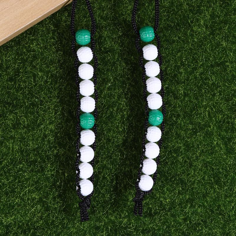 5 Pièces Compteur de Score de Golf Perles de Score de Coups de Golf Perles de Balle de Golf en Plastique Compteur de Putt Accessoires d'Entraînement de Golf