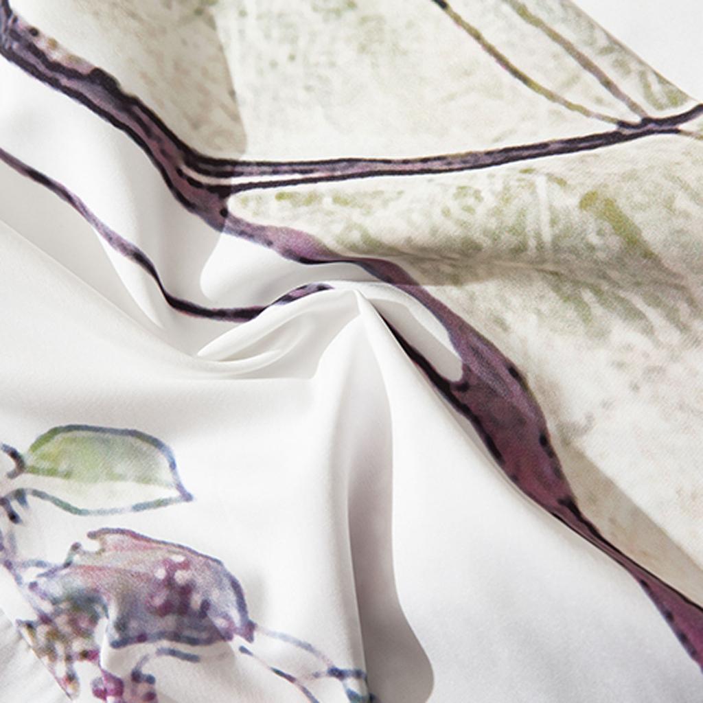 Men's Casual Loose Open Front 3/4 Sleeve Japanese Style Print Cover Up Cardigan