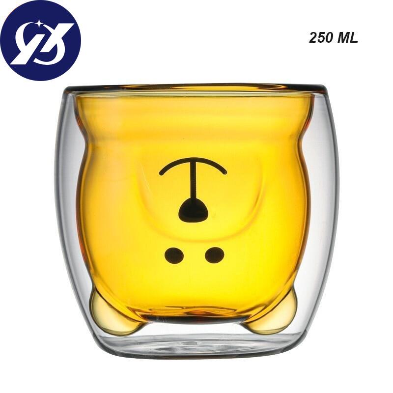 Bingod 200ML Sba Inu Cute Milk Cup Breakfast Tea Coffee Lovely Cartoon Juice Cups