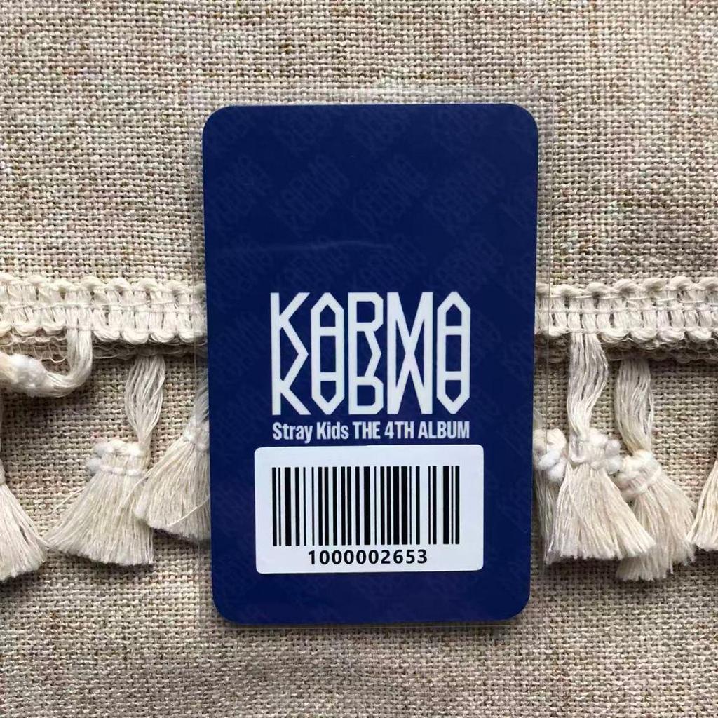 [USED] StrayKids KARMA FANS ReSpa Purchase Bonus Trading Card Reno
