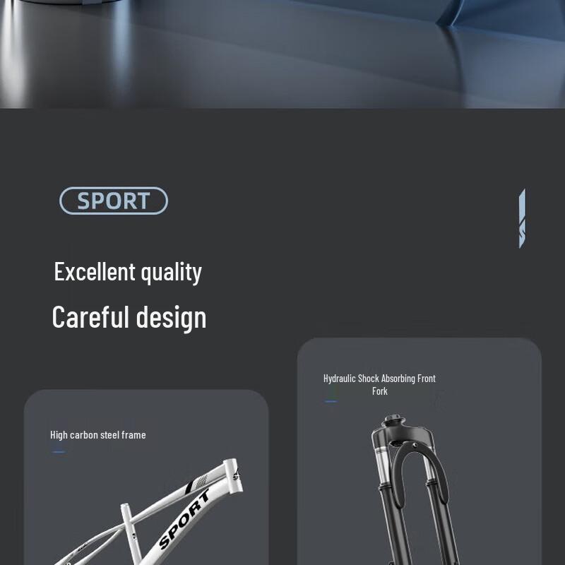 Zhitong Youth & Teen Dual Disc Brake Bicycle