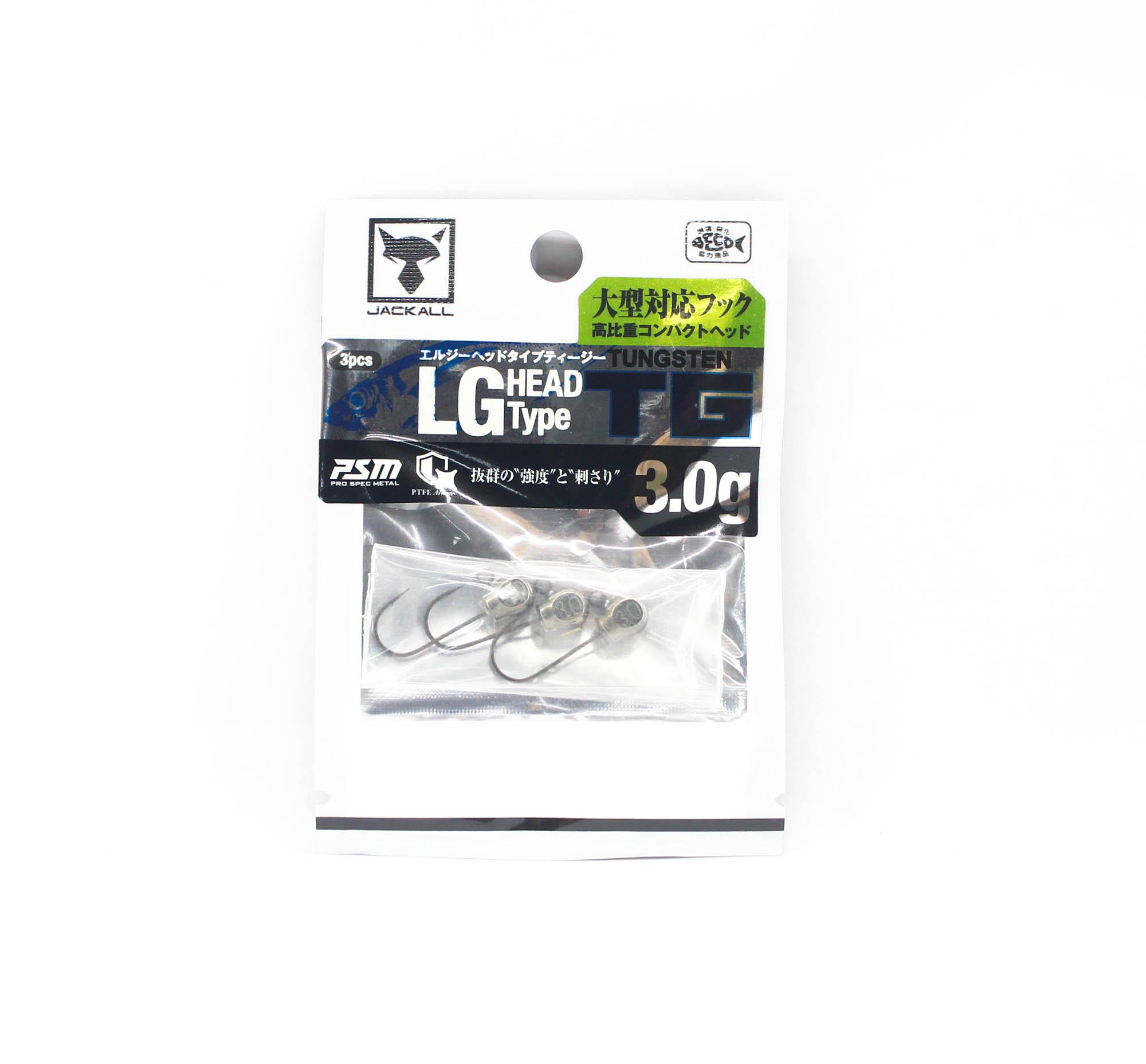 

Джиг-головка Jackall LG Head Type TG Размер 3.0г 3шт (5231)