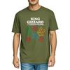 Unisex T-Shirt Reise Unisex T-Shirt King Gizzard And Lizardwizard Drucke Weiches Entspanntes Passform T-Shirt Minimalistisches Übergroßes T-Shirt