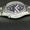 USED VINTAGE SEIKO 5 AUTOMATIC 6309A JAPAN MENS D/D BLACK WATCH 596-a312771-2 SKU596-a312771