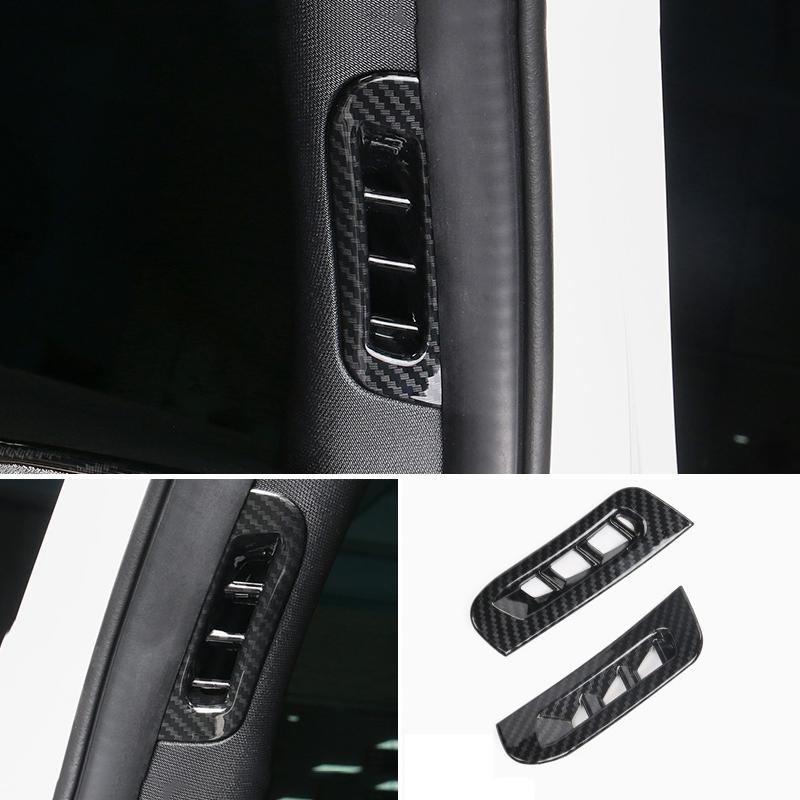 Pentru Jeep Grand Cherokee 2014 2015 2016 2017 2018 Mașină față Ieșire mică de aer Acoperiș de decor Garnituri Accesorii de stil auto