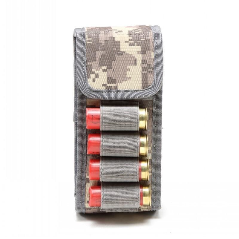 Taktik Molle Dergisi Kılıfı 16 Yuvarlak 12 Ölçer 12GA Cephane Kabukları Tutucu Kartuş Tutucu Askeri Avcılık Airsoft Silah Cephane Çantası