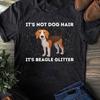 Beagle Glitter T-Shirt: Funny Dog Lover Tee