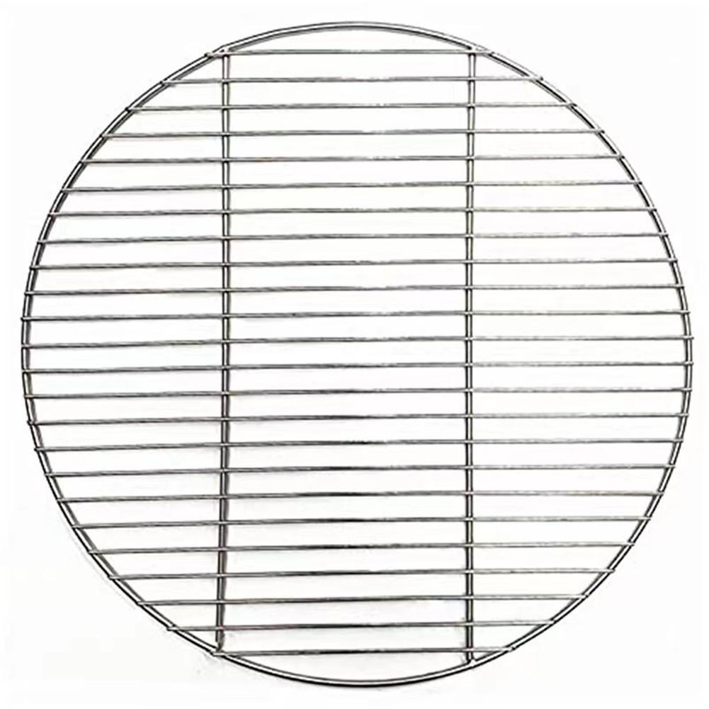 Round Stainless Steel Barbecue Grill Net for Outdoor Cooking 30cm 35cm 40cm