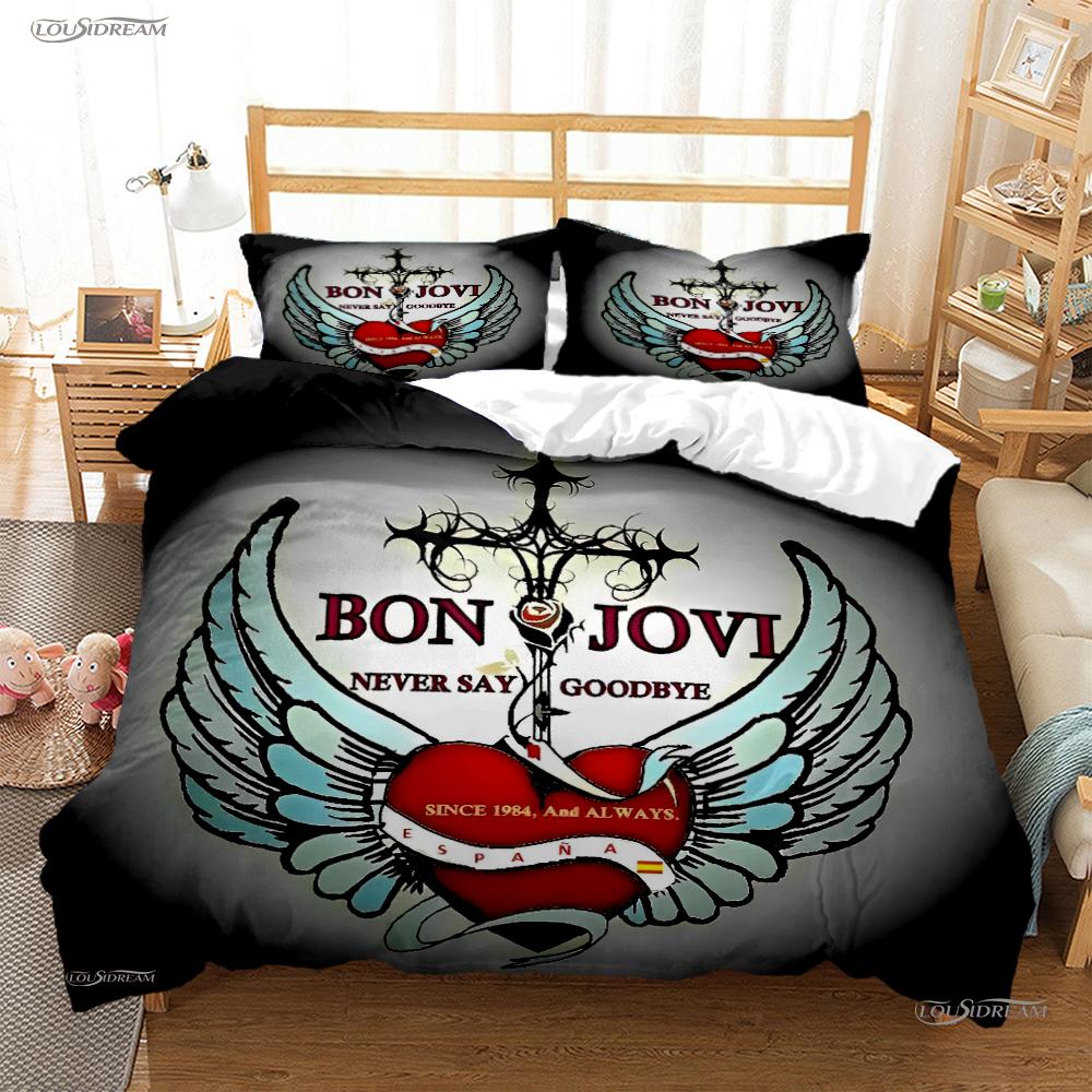 Casal Rock Band All Season Duvet Cover Comforter Bedding Sets Soft Quilt Cover and Pillowcases Boys Single/Double/Queen/King