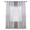 Semplice tenda per finestra in pizzo con fiori di rame, leggera e di lusso, in fibra di poliestere, adatta per soggiorno, camera da letto, sala da pranzo, cucina